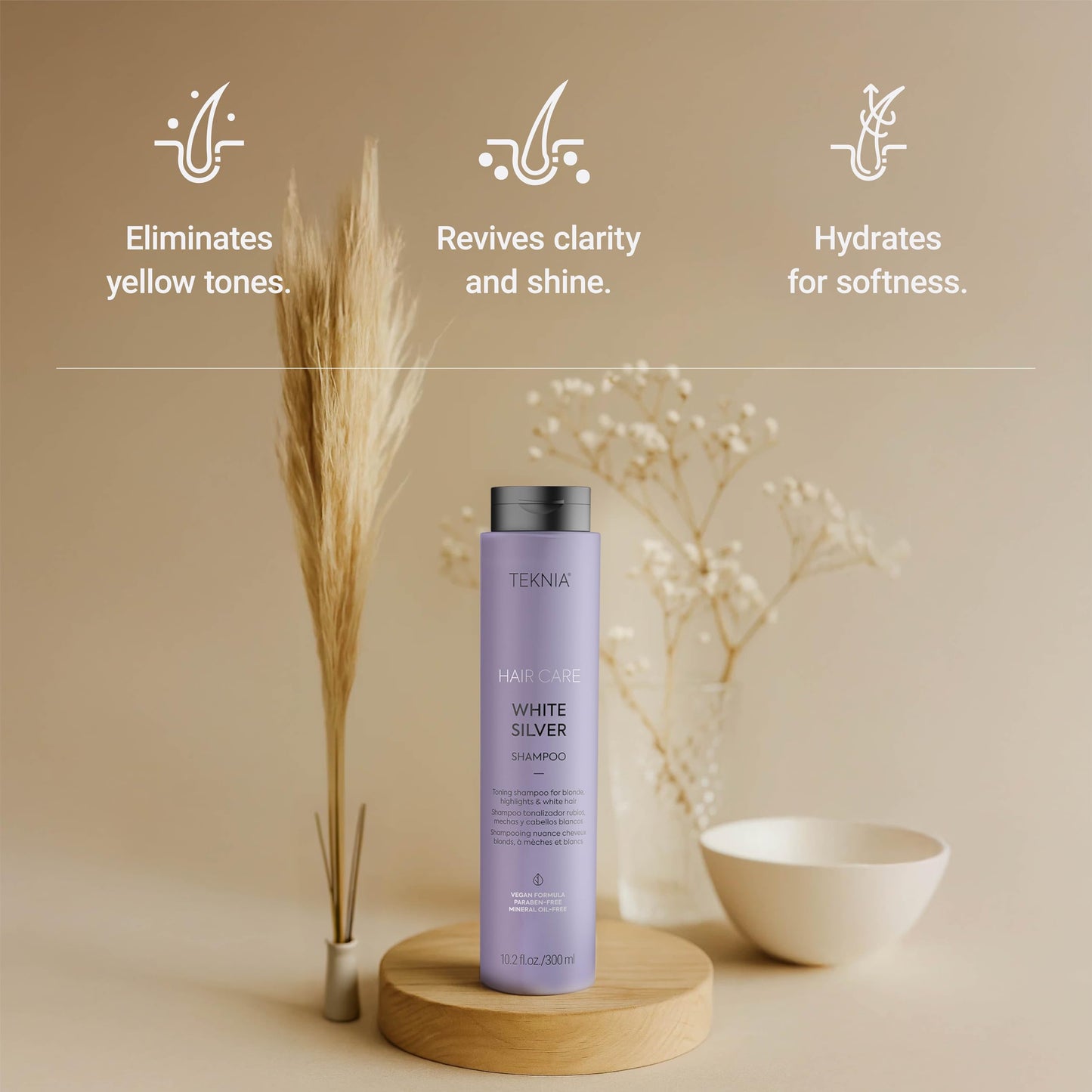 Lakme Teknia White Silver Shampoo 300ml