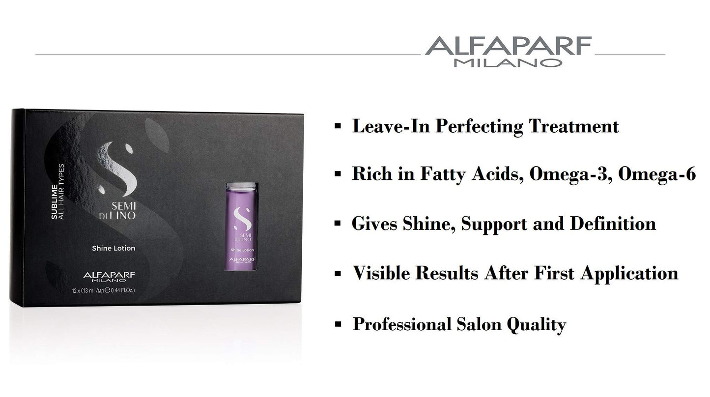 Alfaparf SDL Sublime Shine Lotion 12x13ml