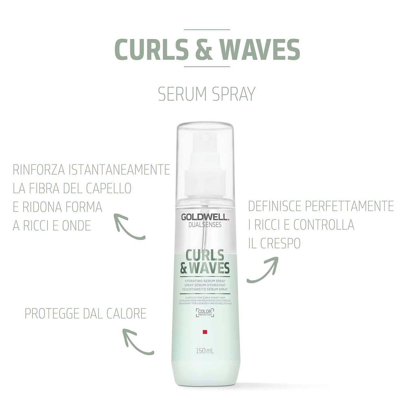 Goldwell DLS Curly & Waves Serum Spray 150ml