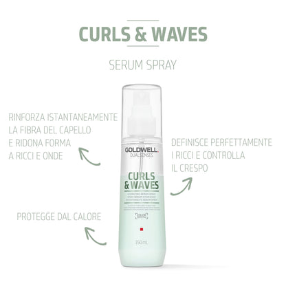 Goldwell DLS Curly & Waves Serum Spray 150ml