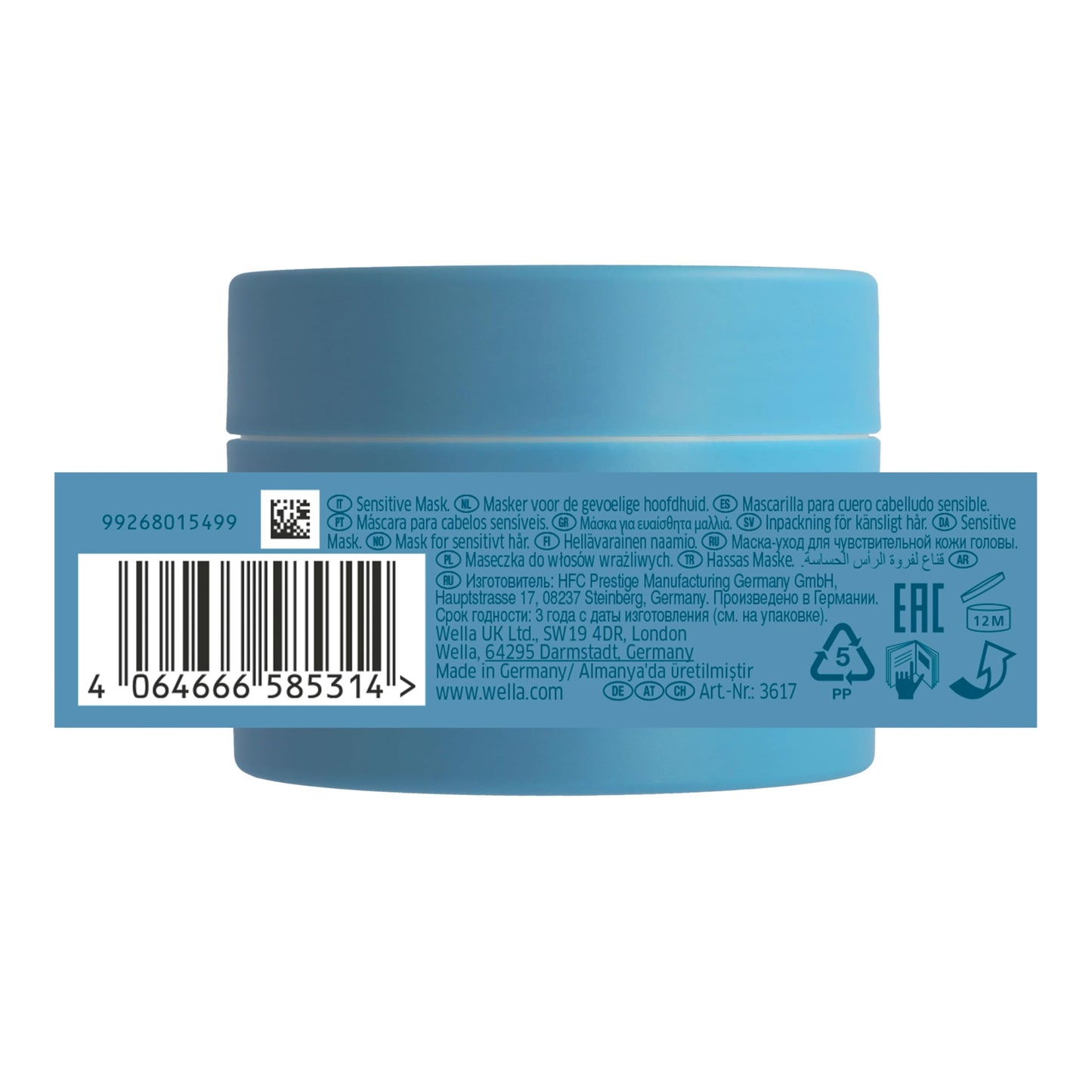 Wella INVIGO BAL. Maska Skóra Wrażli. 150ml NEW