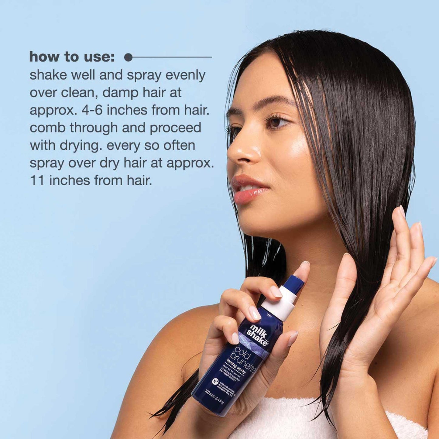 Milk Shake Cold Brunette Toning Spray 100ml