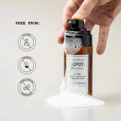 Depot NO. 508 Beard&Moustache Cleansing Foam 100ml