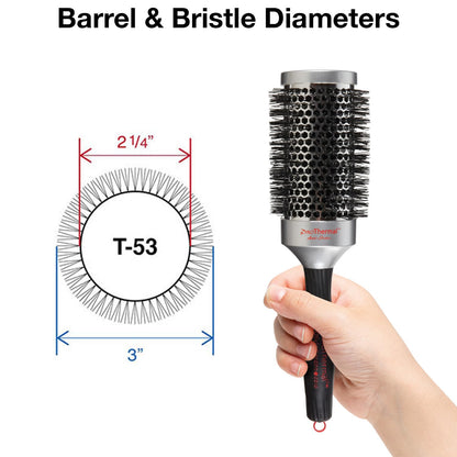 Olivia Garden 38 Pro Thermal Hairbrush T53 BLACK