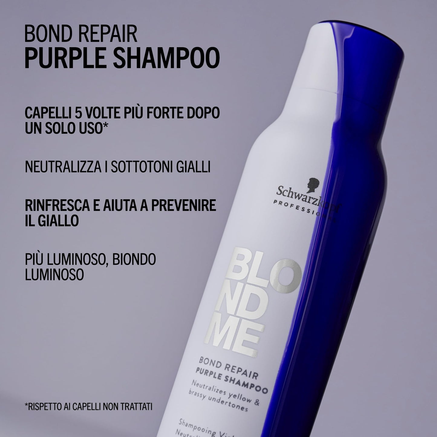 Schwarzkopf Blondme Purple Shampoo 300ml