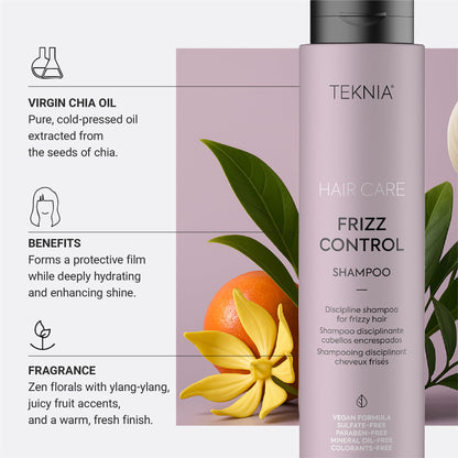Lakme Teknia Frizz Control Shampoo 300ml