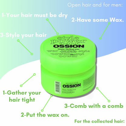 Morfose Ossion Matte Wax 100ml