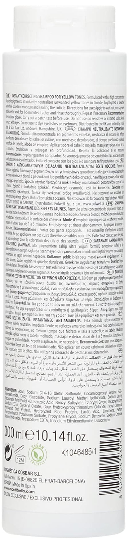 Montibello Col Correction Stop Yellow Szampon300ml
