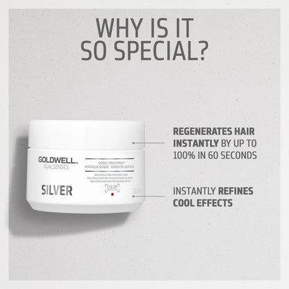 Goldwell DLS Silver 60 sec Treatment 200 ml
