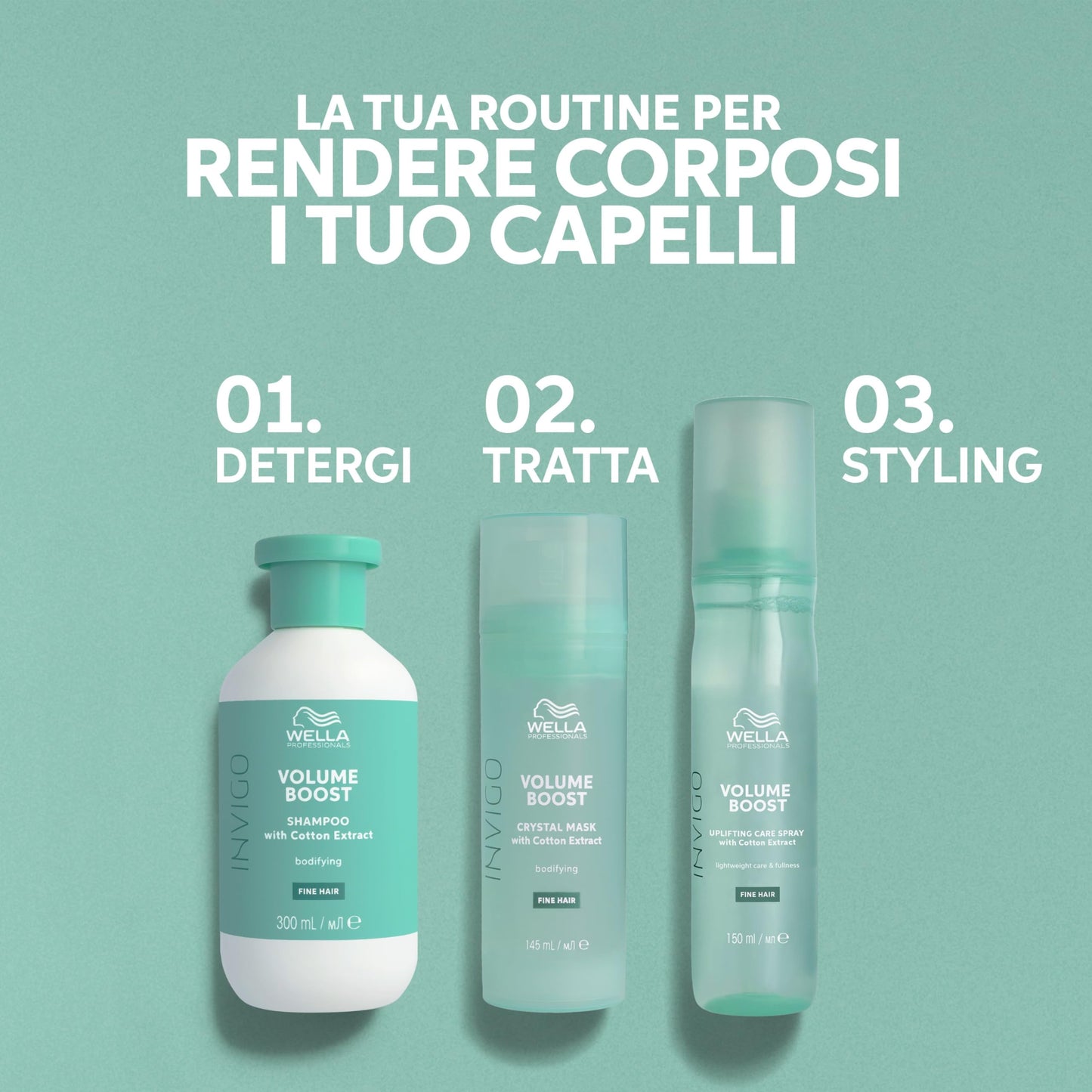 Wella INVIGO Volume Szampon 1000ml NEW