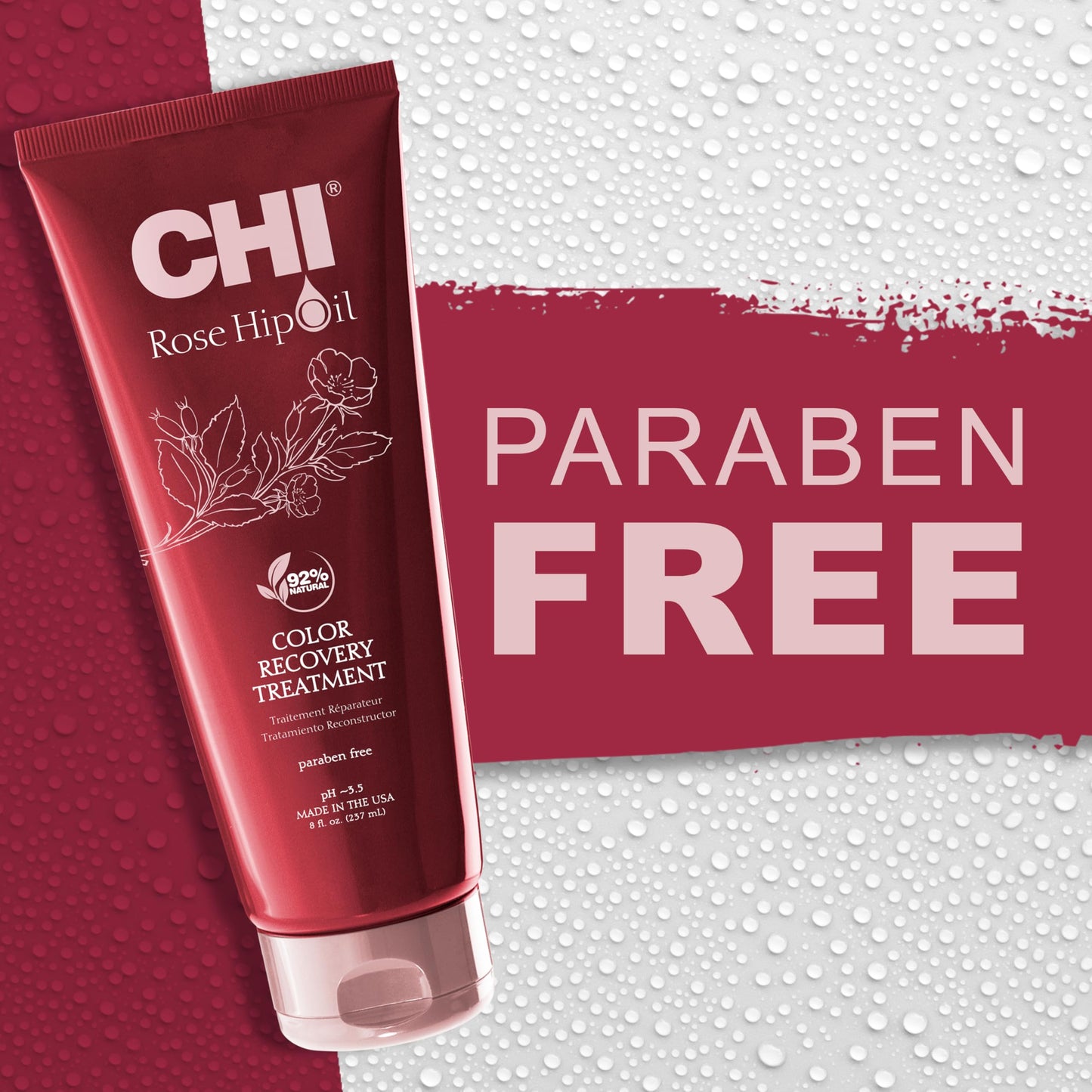 CHI Rose Hip Oi Recovery Treatment 237ml