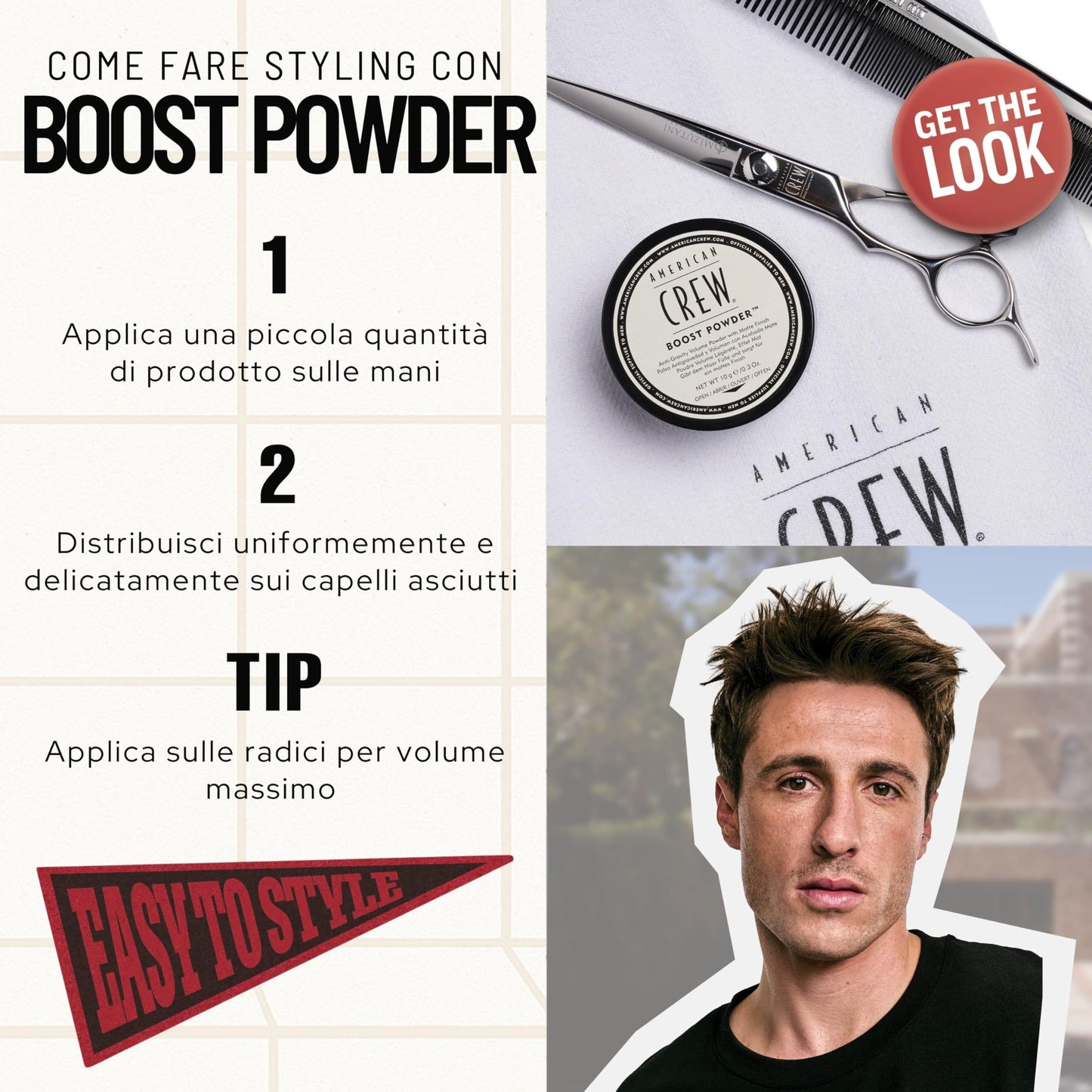 American Crew Boost Powder 10g/35ml