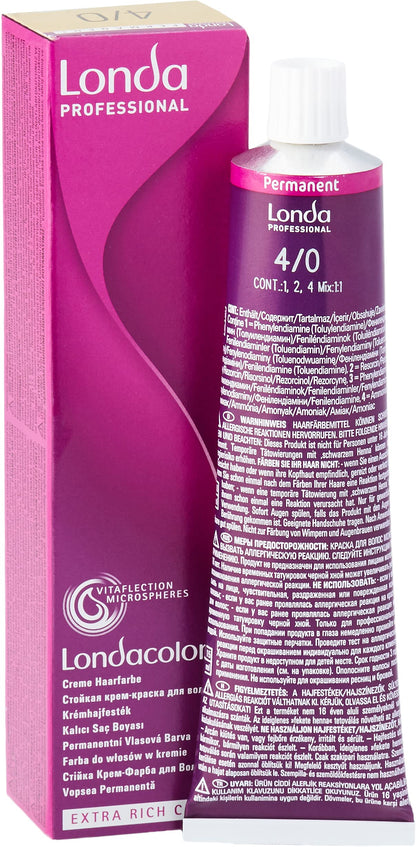 Londa Farba Permanentna 60ml 4/0