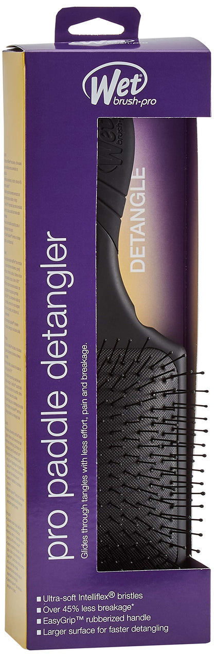 Wet Brush Pro Paddle Detangler Black