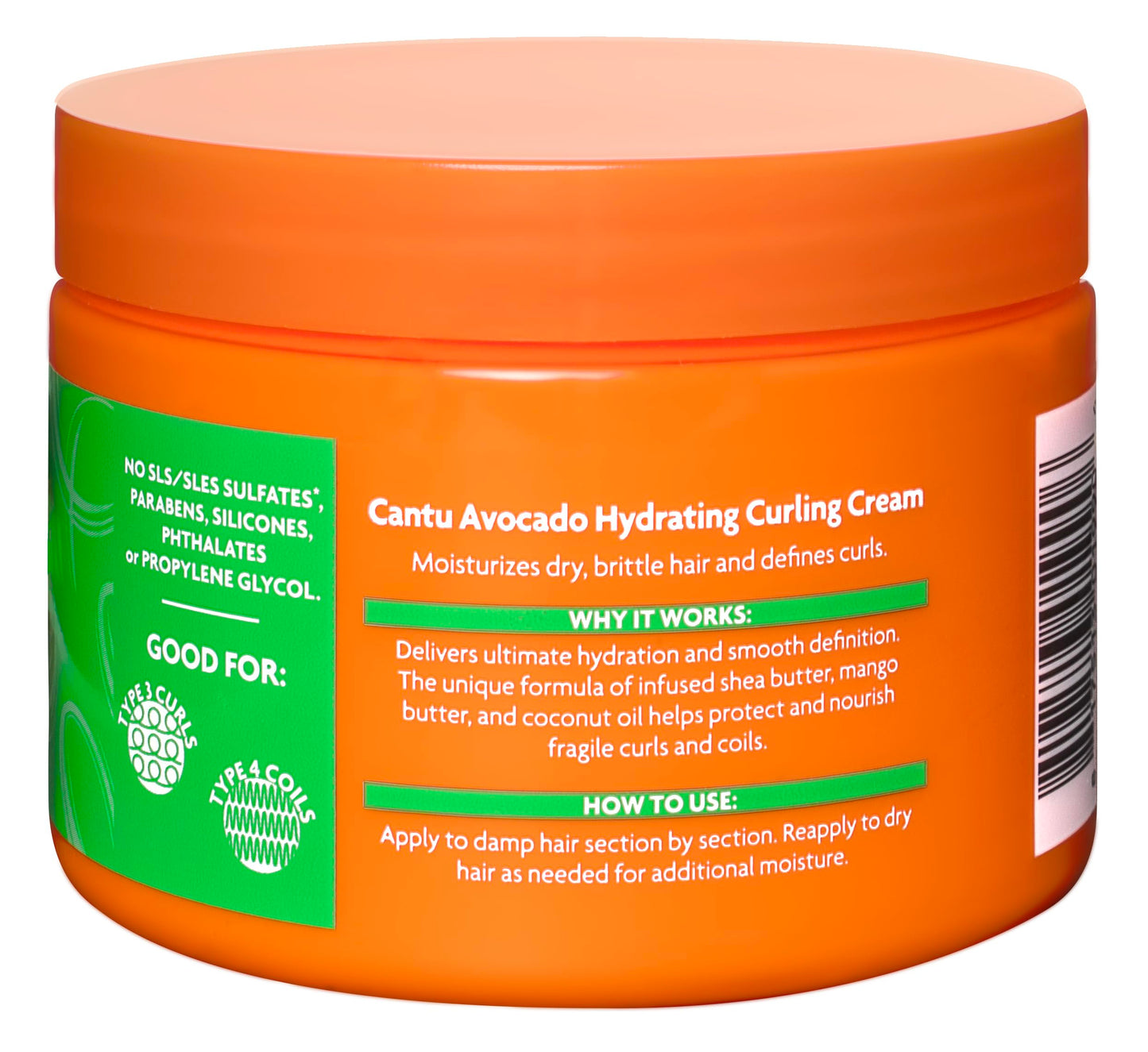 Cantu Avocado Hydrating Curling Cream 340g