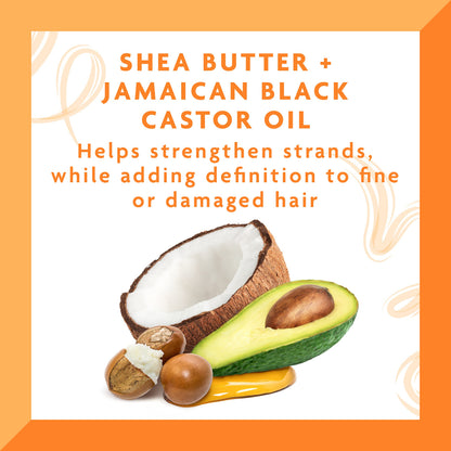 Cantu Shea Butter Flex Hold Black Castor Gel 524g