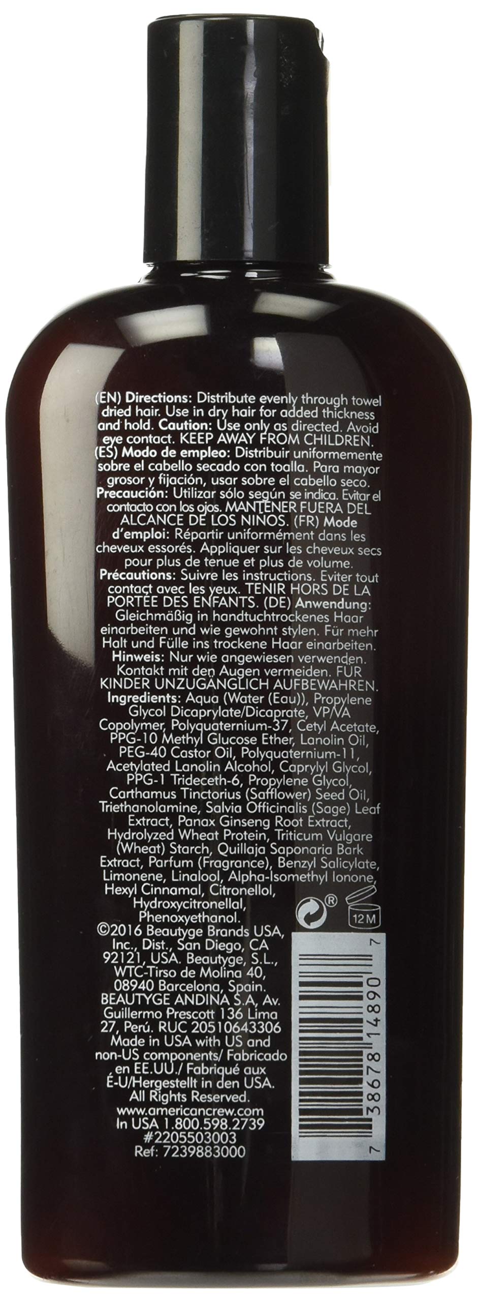 American Crew Light Hold Texture Lotion 250ml