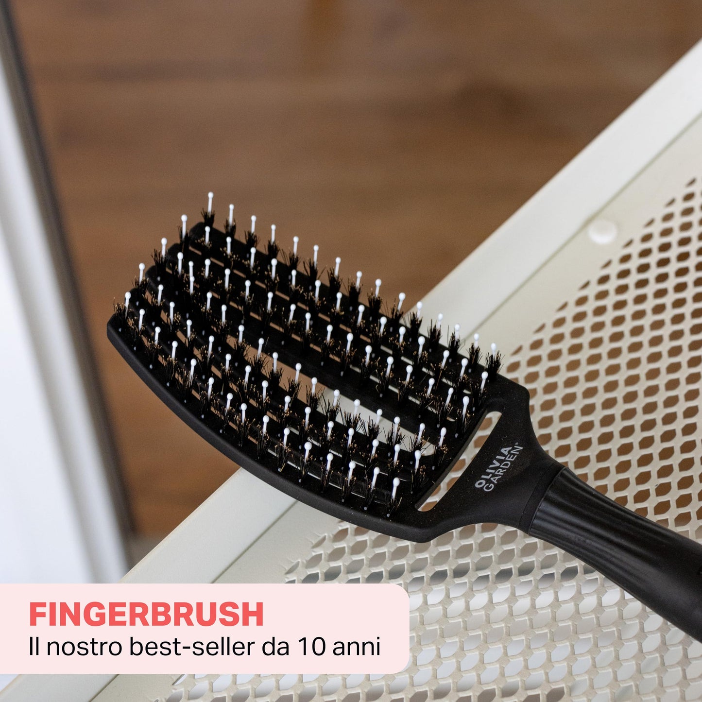 Olivia Garden 20 Finger Brush Combo Medium
