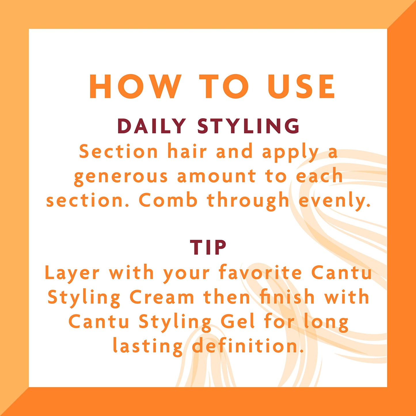 Cantu Shea Butter Flex Hold Black Castor Gel 524g