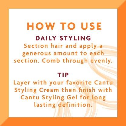 Cantu Shea Butter Flex Hold Black Castor Gel 524g