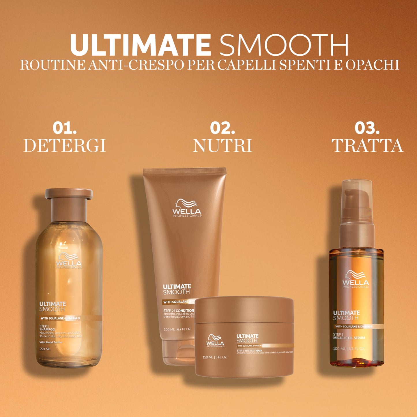Wella ULTIMATE Smooth Conditioner 200ml
