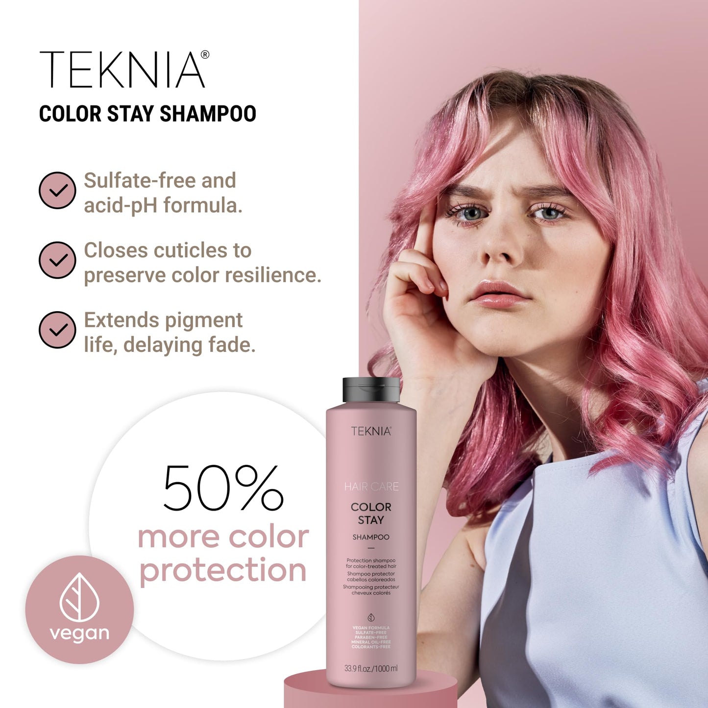 Lakme Teknia Color Stay Shampoo 1000ml