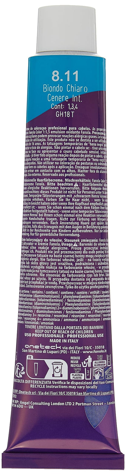 Fanola Farba 100 ml 8.11