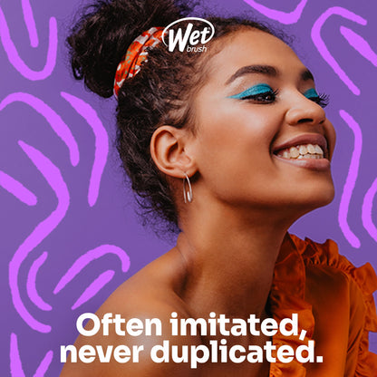 Wet Brush Detangler Thick Hair Pink