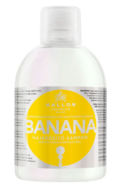 Kallos Banana Fortifying Shampoo 1000ml