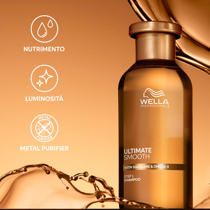 Wella ULTIMATE Smooth Shampoo 1000ml