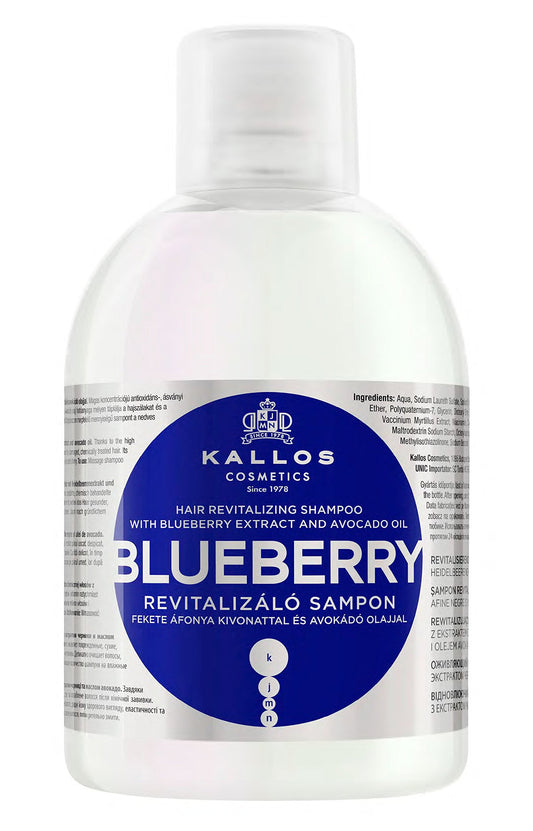 Kallos Blueberry Revitalizing Shampoo 1000ml