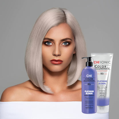 CHI Illuminate Platinum Blonde Conditioner 251ml