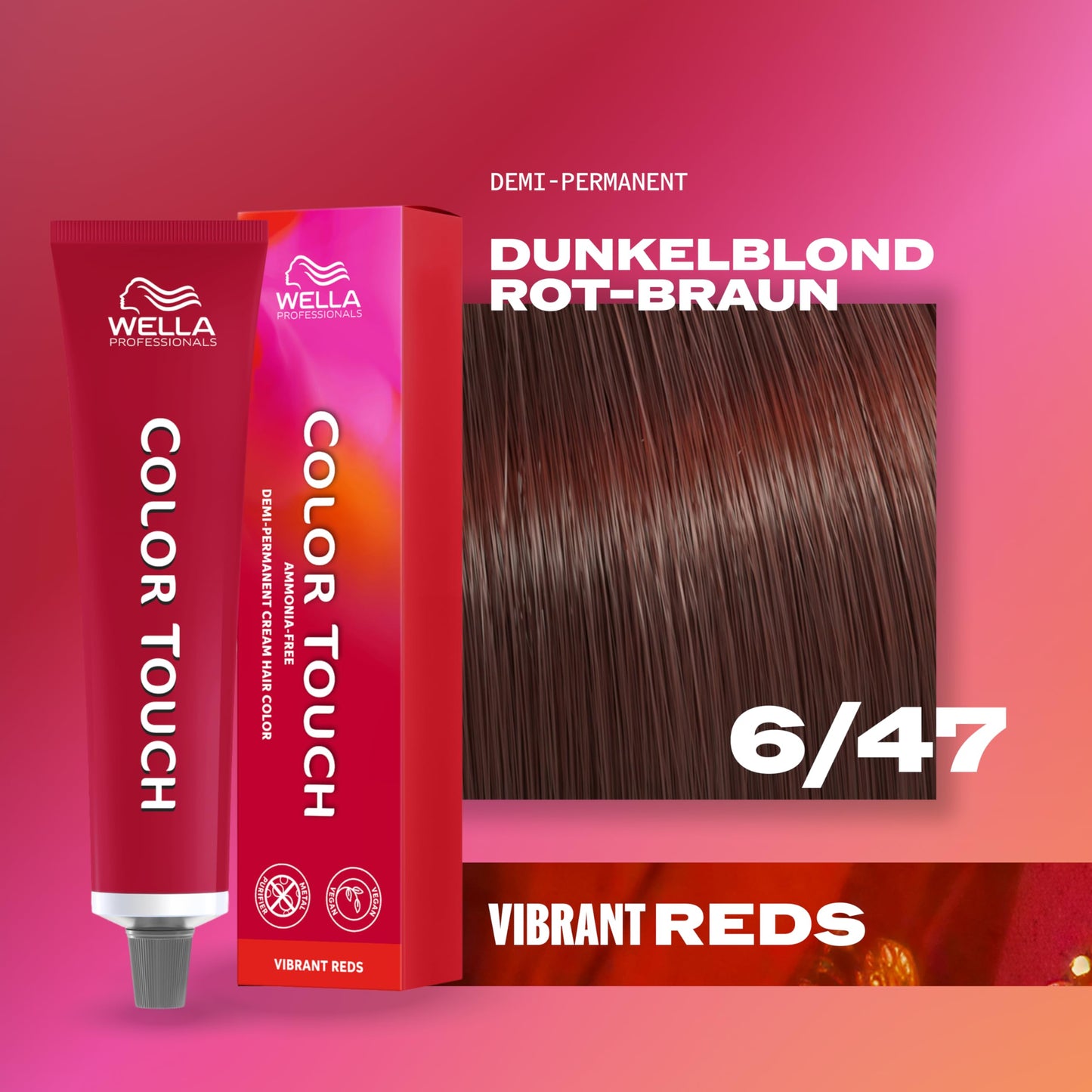 Wella Farba Color Touch 60ml 6/47