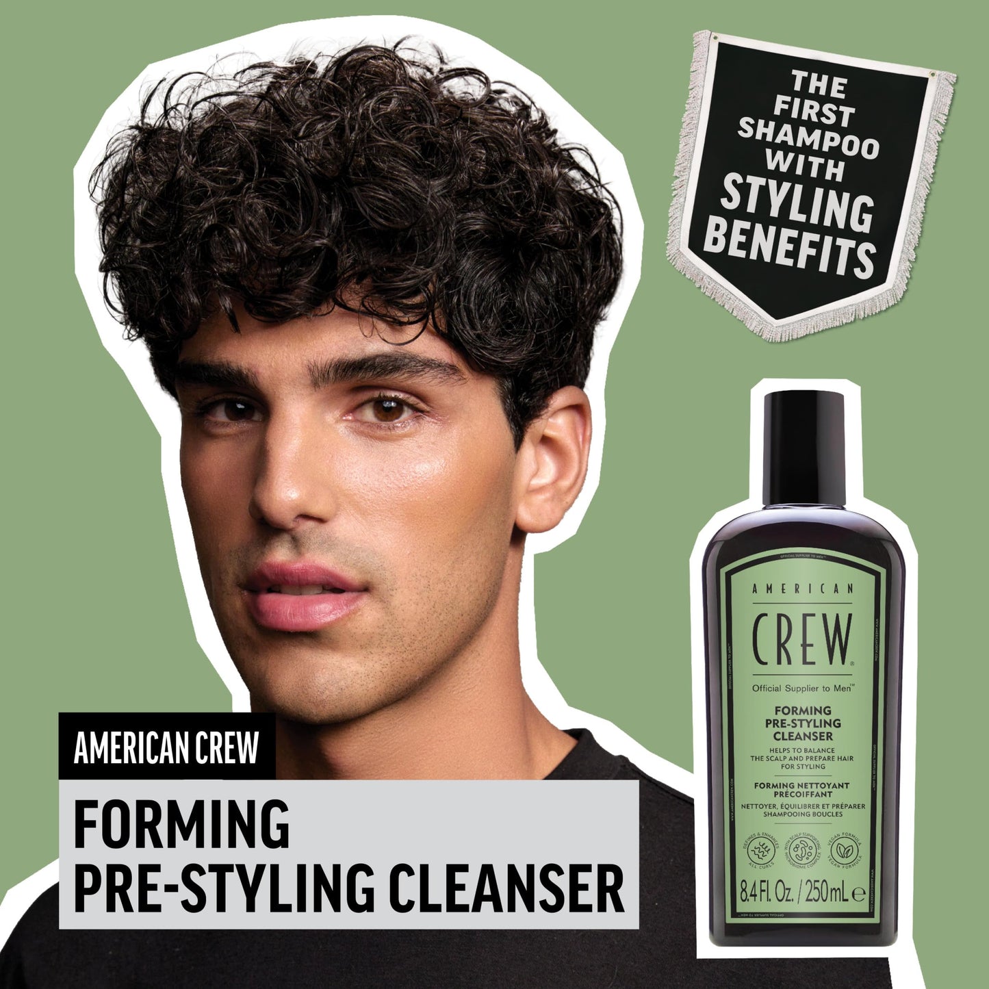 American Crew Forming Pre-Styling Shampoo 250ml