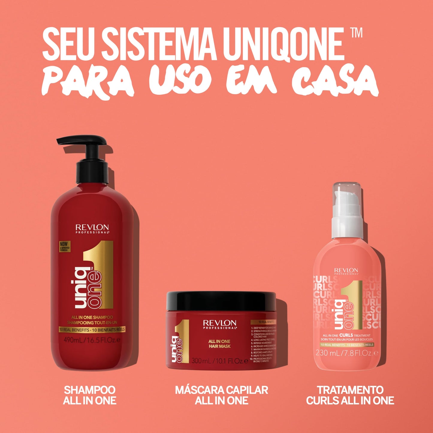 Revlon Uniq One Curls Treatment 230ml