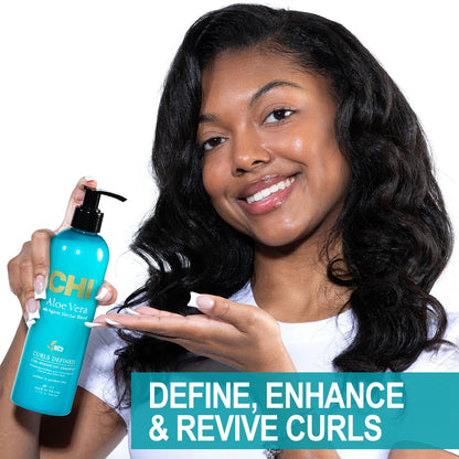 CHI Aloe Vera Curl Enhancing Shampoo 340ml