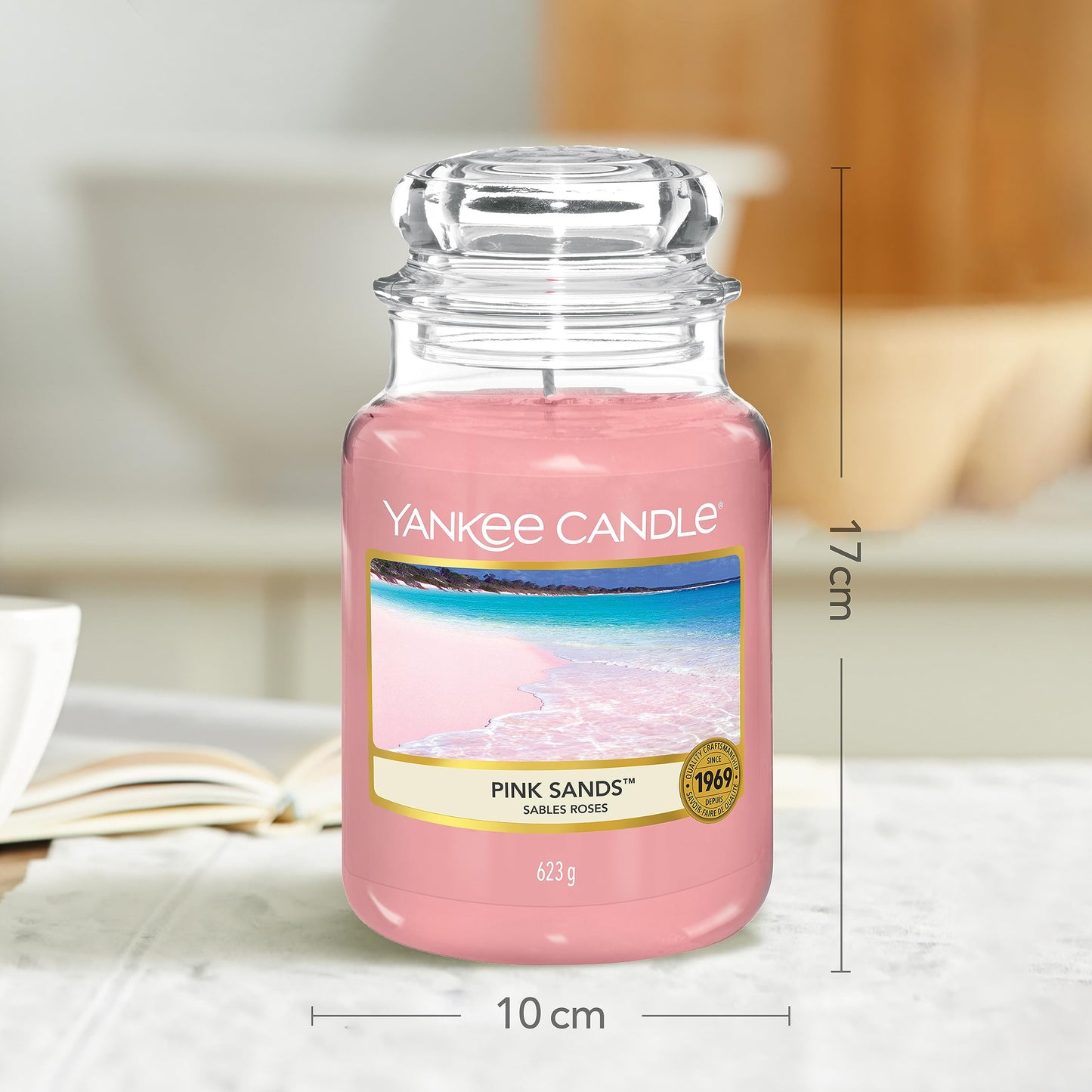 Yankee Candle Large Jar Pink Sands 623g
