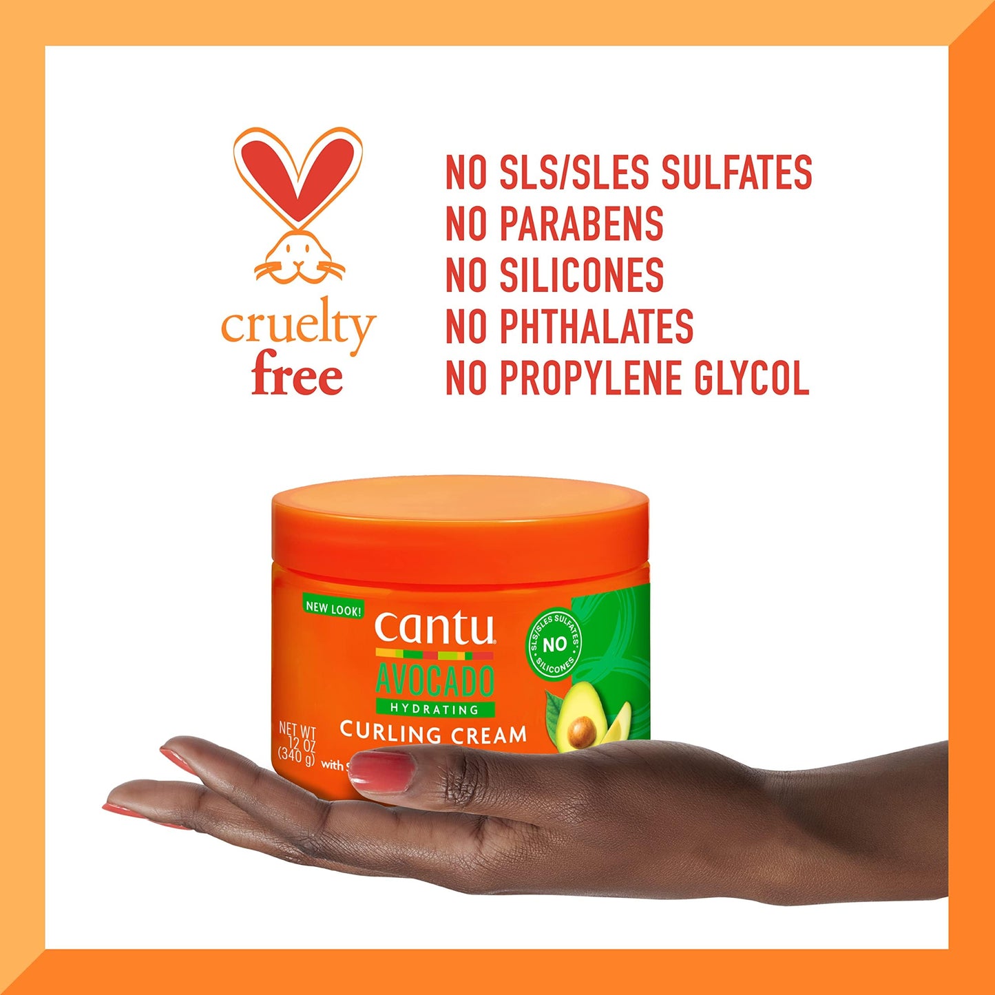 Cantu Avocado Hydrating Curling Cream 340g
