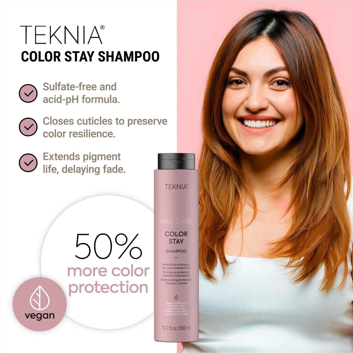 Lakme Teknia Color Stay Retail Pack 2x300+250ml