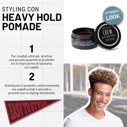 American Crew Heavy Hold Pomade 85g