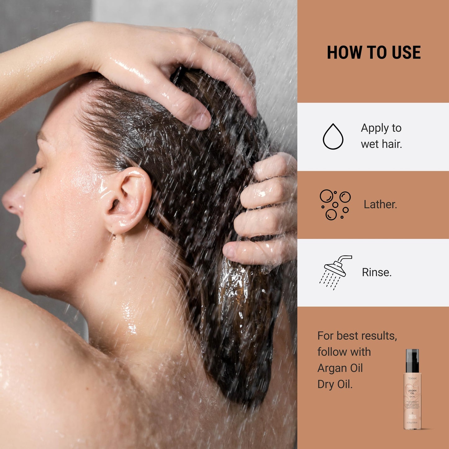 Lakme Teknia Argan Oil Shampoo 300ml