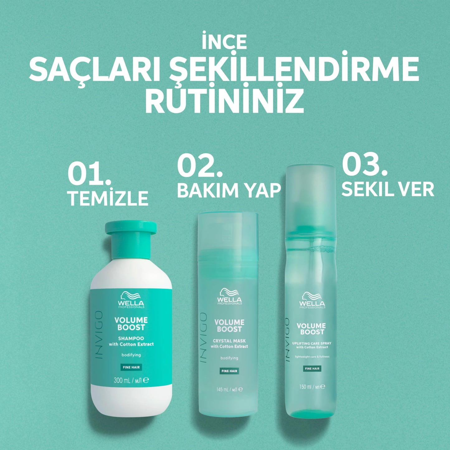 Wella INVIGO Volume Szampon 300ml NEW