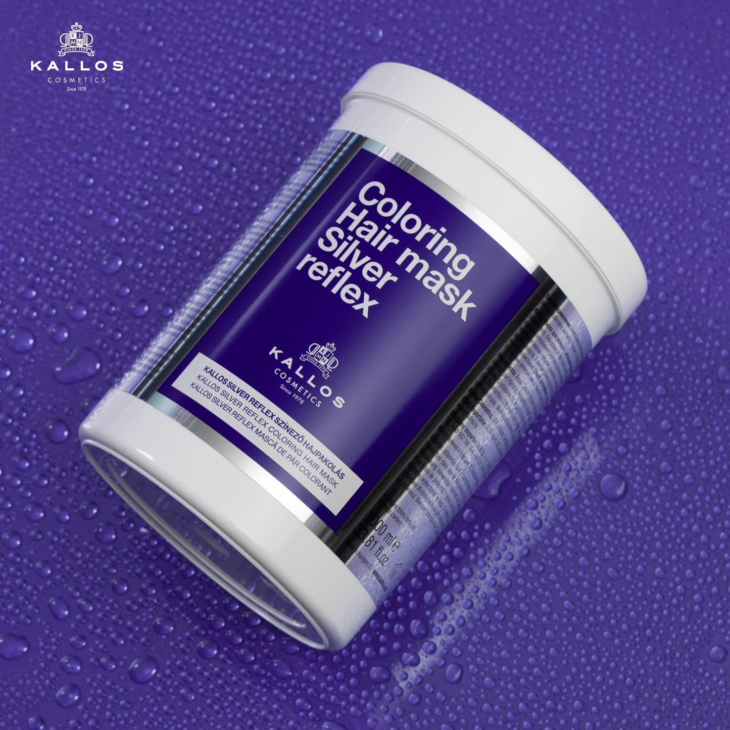 Kallos Silver Reflex Mask 1000ml