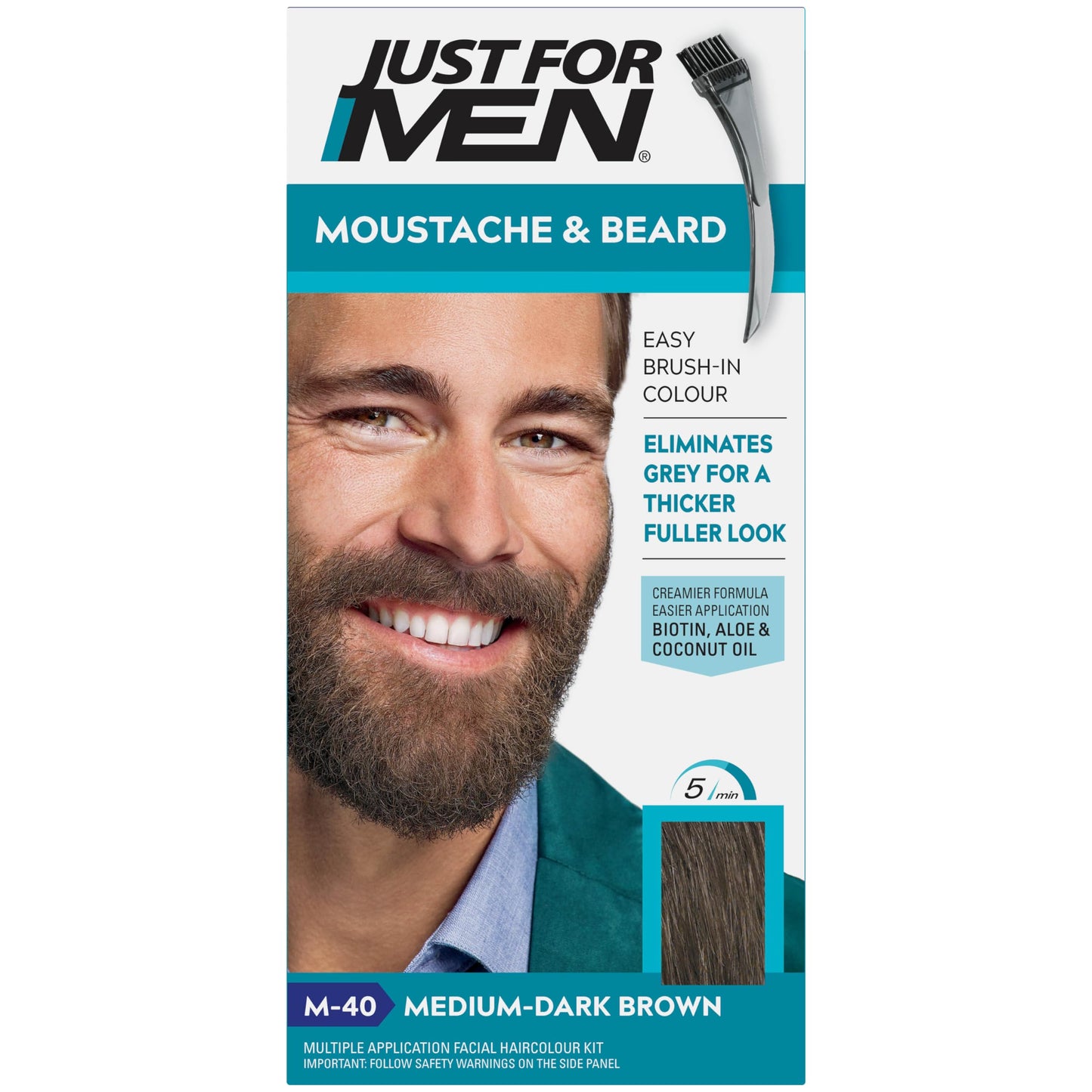 Just For Men Medium Dark Brown M40 Color Gel 28g