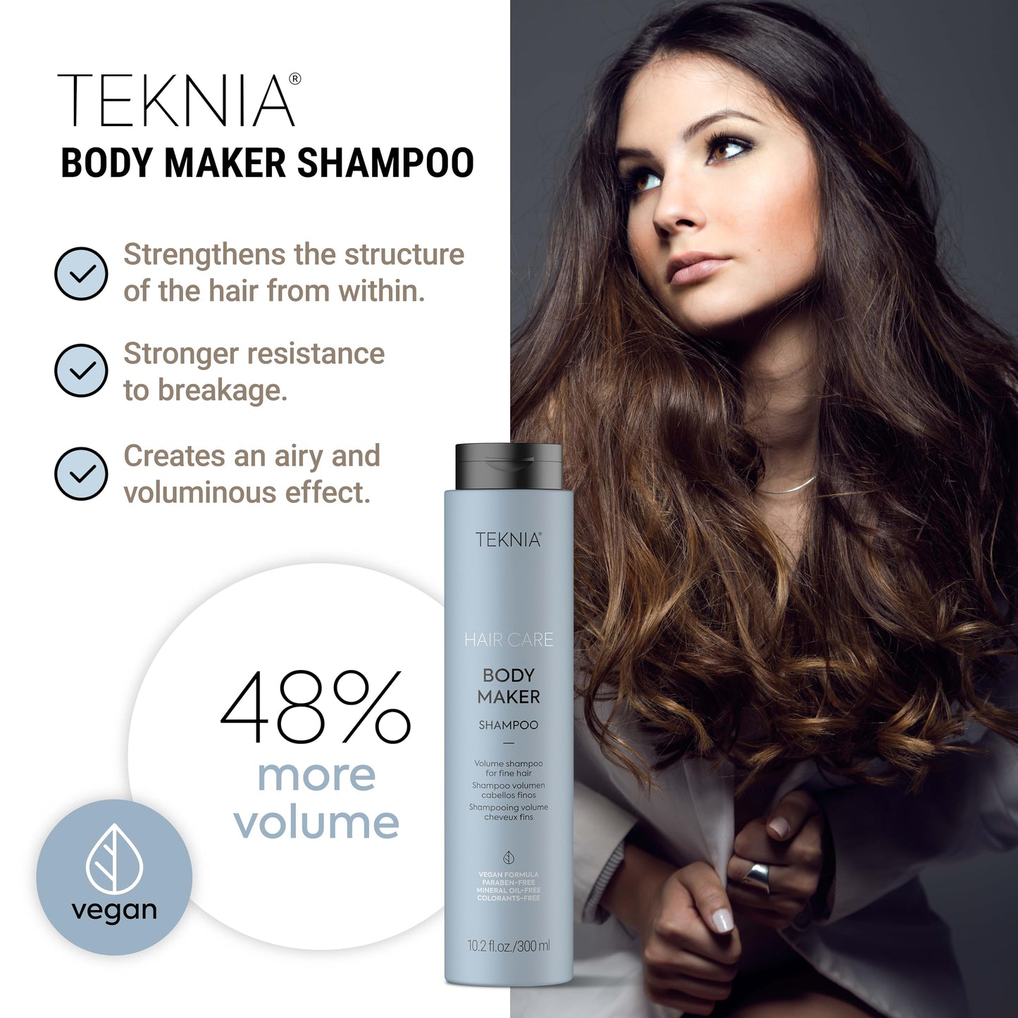 Lakme Teknia Body Maker Shampoo 300ml
