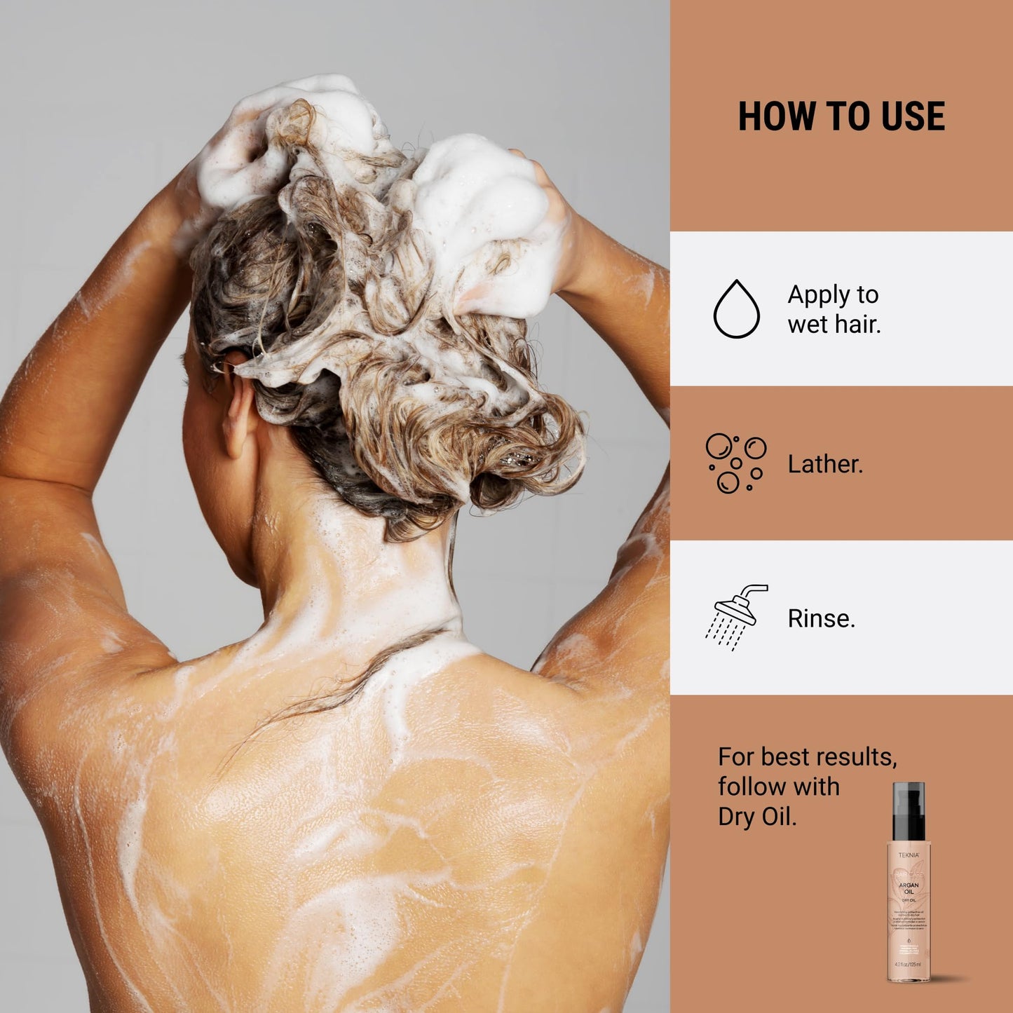 Lakme Teknia Argan Oil Shampoo 1000ml