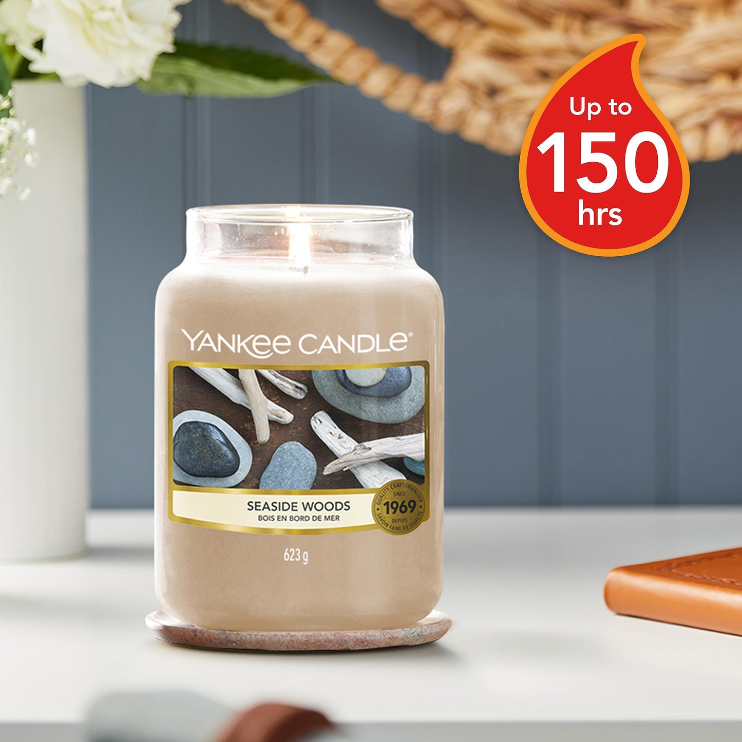 Yankee Candle Large Jar Seaside Woods 623g