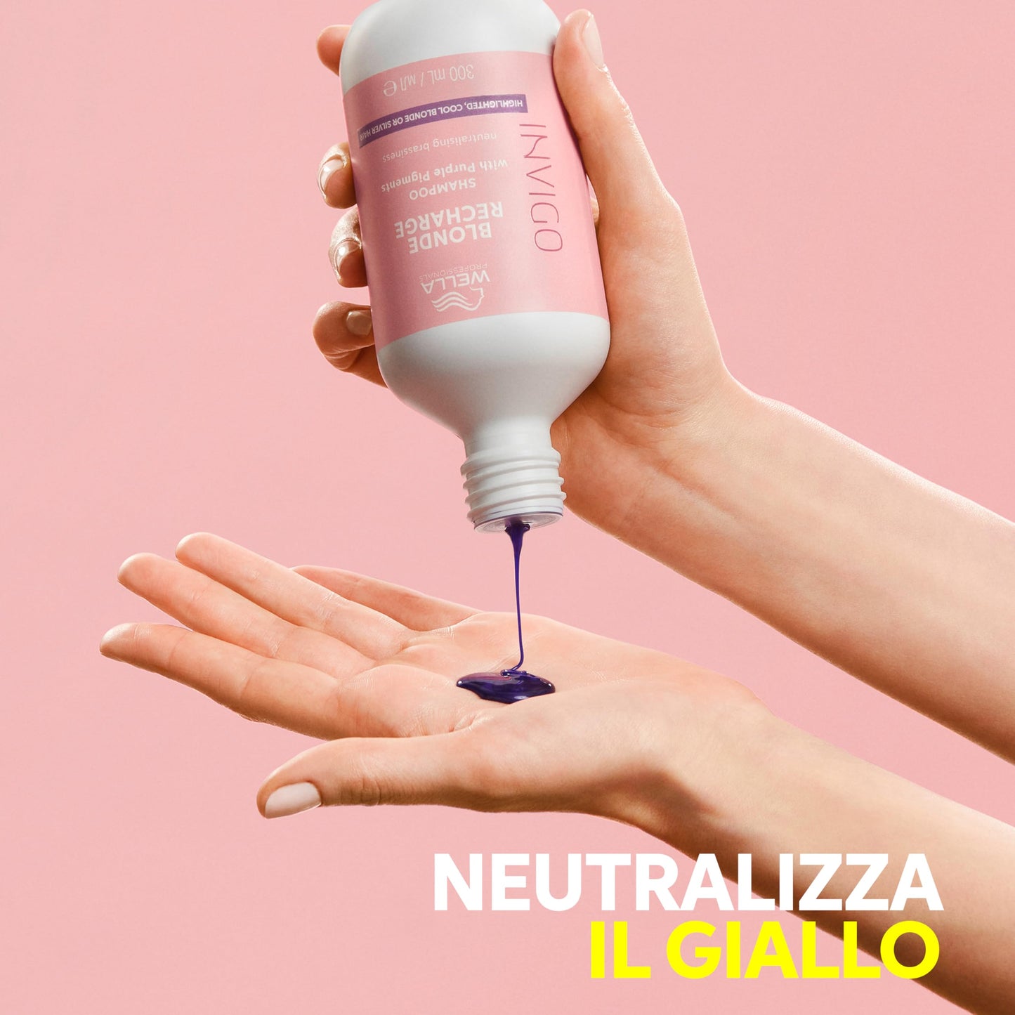 Wella INVIGO BLONDE Szampon 1000ml NEW