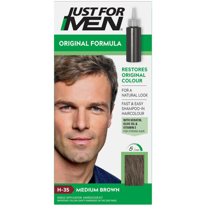 Just For Men Medium Brown H35