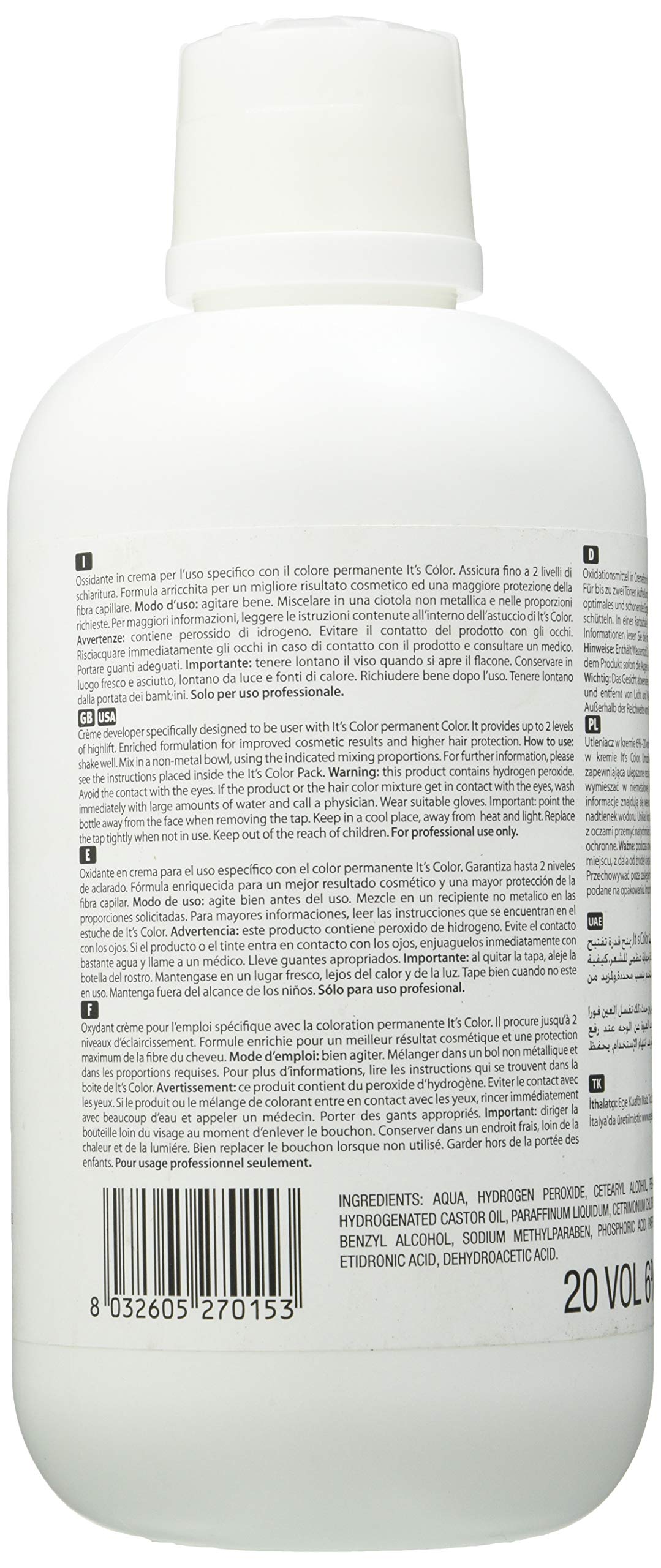ARTEGO Developer Oxydant 20vol.-6% 1000ml